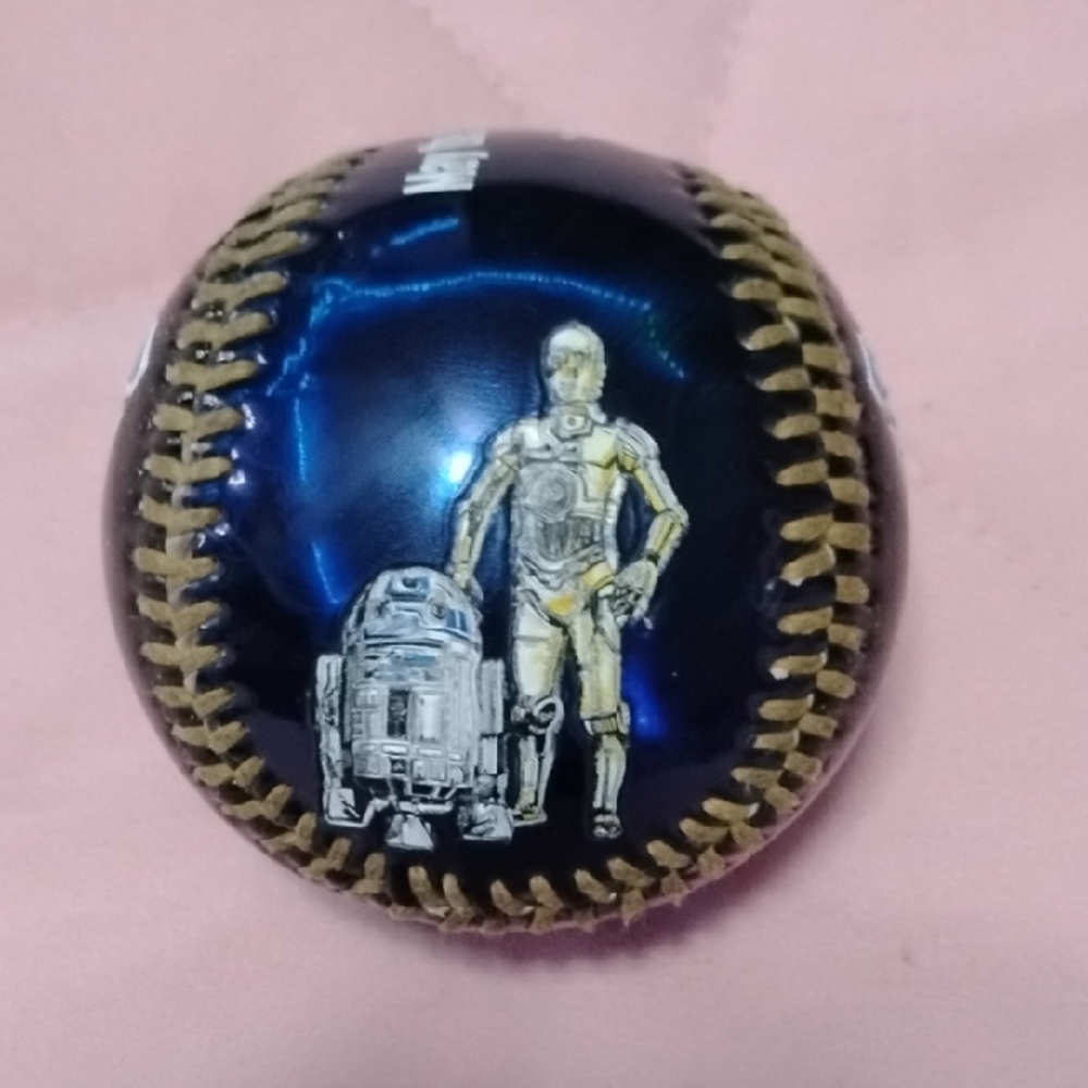 Star Wars Blue and Gold Cake Topper